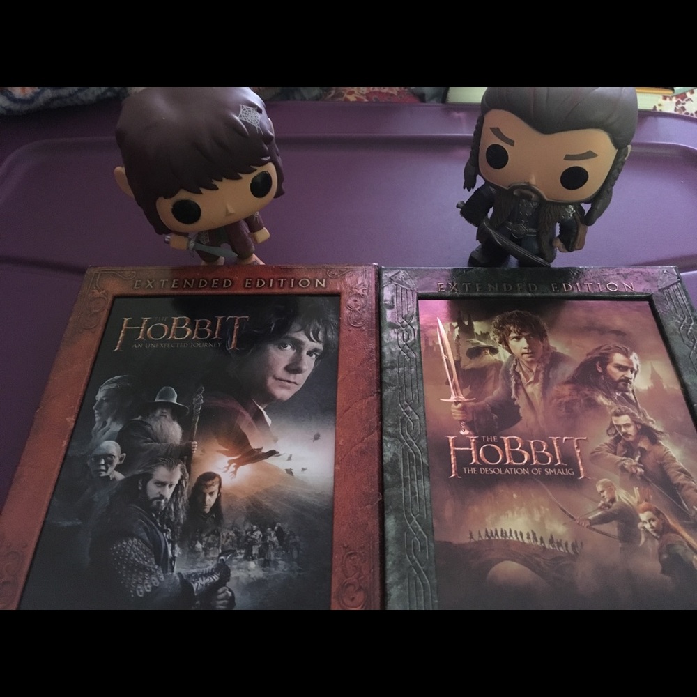 The Hobbit 1&2 w/Bilbo & Thorin POP Funkos